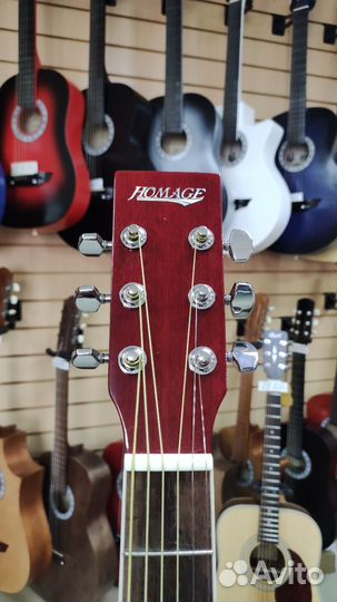 Гитара акустическая homage Lf 401c rd