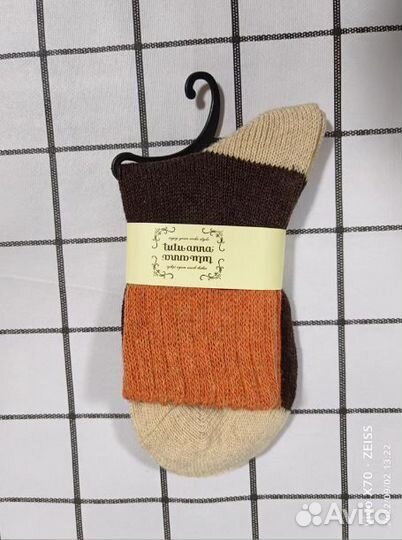 Набор из 5 пар теплых махровых носок