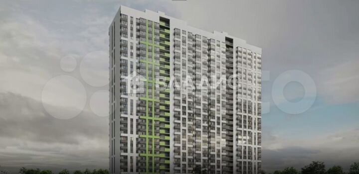 2-к. квартира, 62,5 м², 13/27 эт.