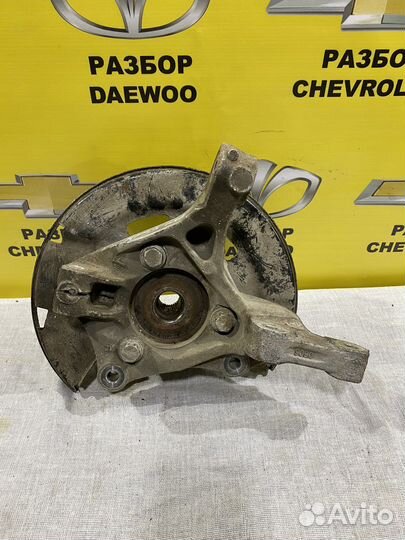 Кулак передний левый шевроле круз