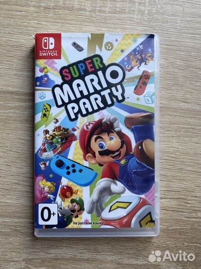 Картридж super mario party