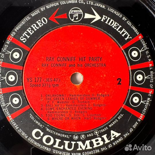 Ray Conniff Hit Party (Япония 1961г.)