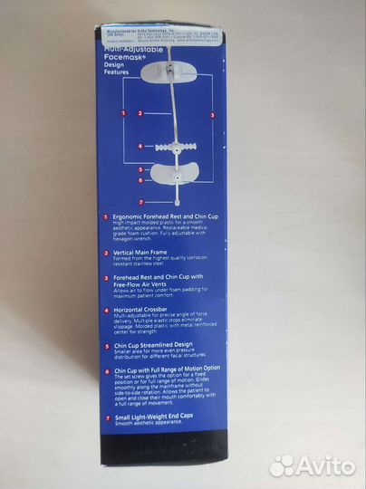 Лицевая маска. Маска ортодонтическая ormco