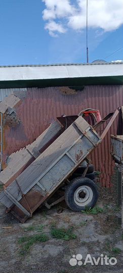 Телега одноосная