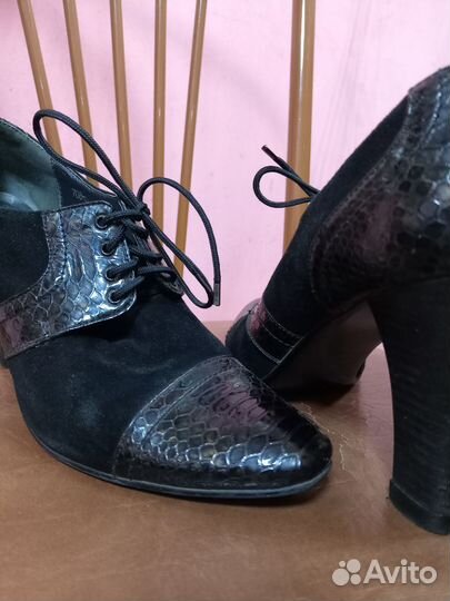 Ботильоны натуральная кожа