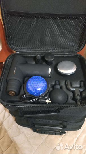 Массажный пистолет с подогревом