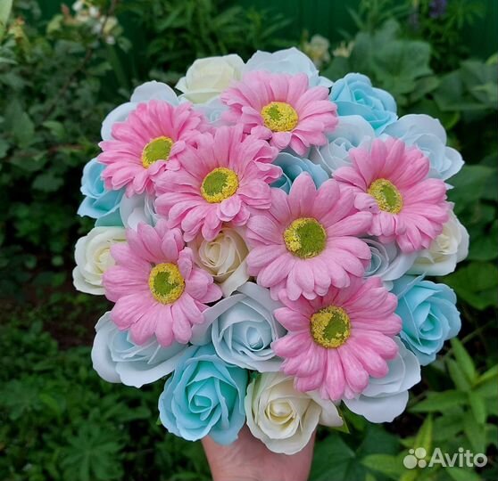 Цветы из мыла