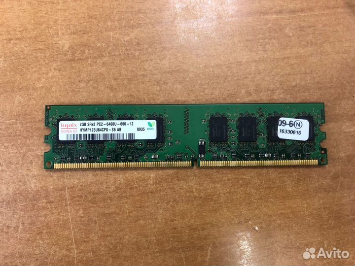 Оперативная память Hynix DDR2 2Gb 800MHz