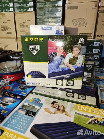 Матрас надувной 191x137x22 Bestway / Новый