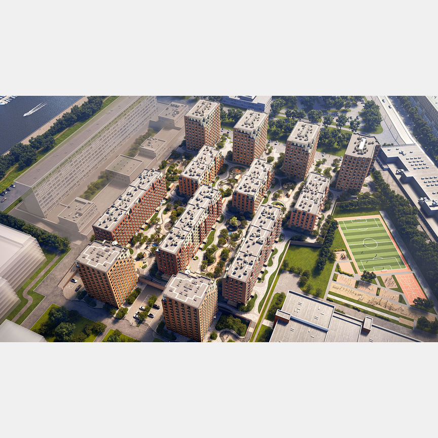 2-к. квартира, 71 м², 1/6 эт.