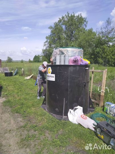 Септик Топас с установкой