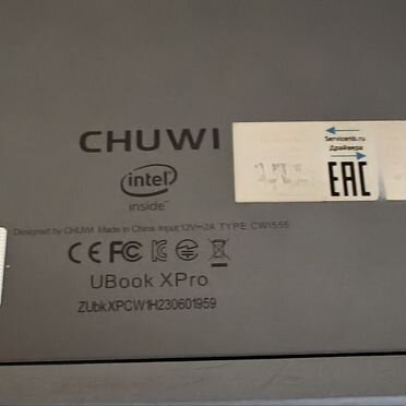 Chuwi ubook xpro на запчасти или восстановление