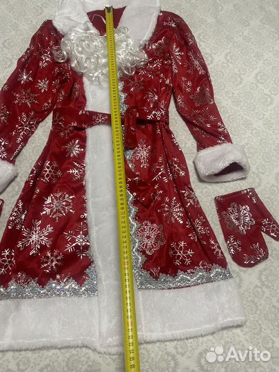 Костюм деда мороза детский 6-9 лет продажа