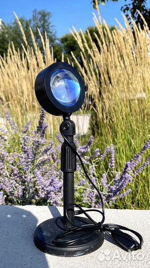 Лампа закат RGB, Sunset Lamp для фото/видео