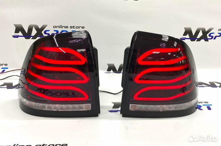 Задние фонари Приора (AMG) тонированные