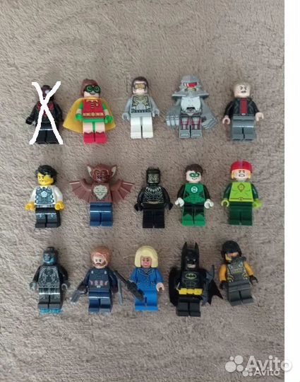 Lego Супер Герои / Марвел минифигурки