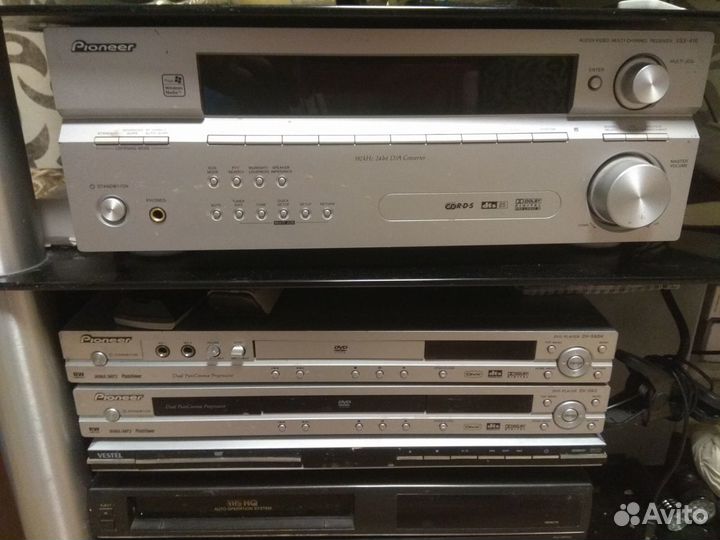 Домашний кинотеатр pioneer + 2 двд караоке