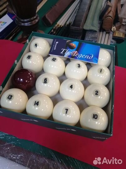 Шары aramith premier pyramid 68мм красный биток