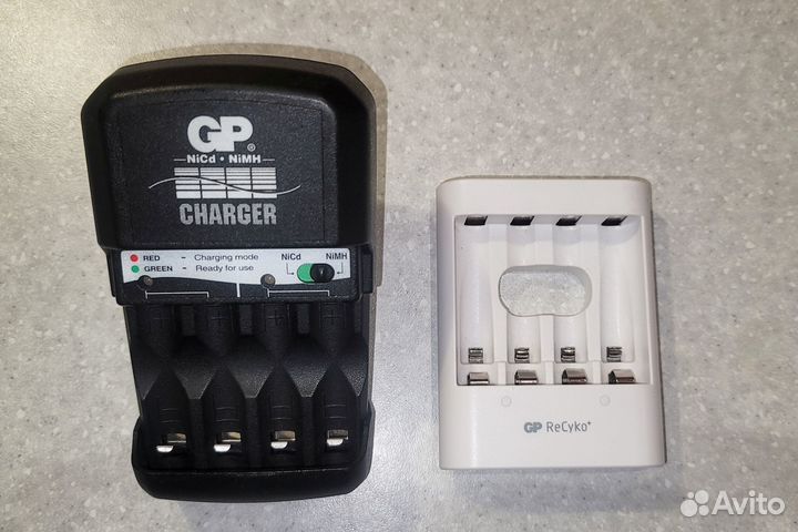 Зарядное устройство GP для пальчиковых аа аккумул