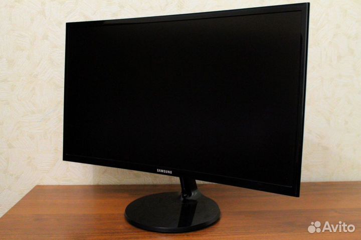 Изогнутый монитор Samsung (c24f390fhi)