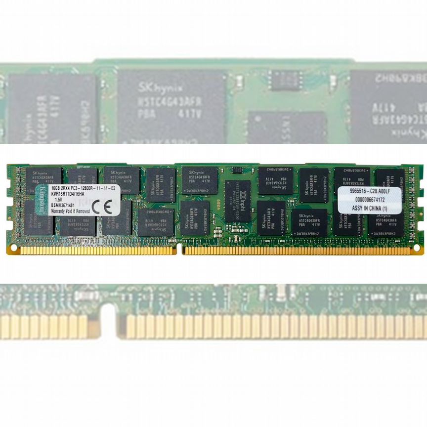 [KVR16R11D4/16HA] Оперативная Память Kingston Ddr3 Kvr16r11d4/16ha