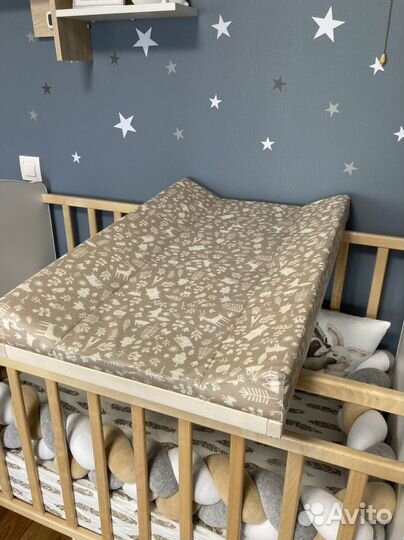 Пеленальный столик накладной