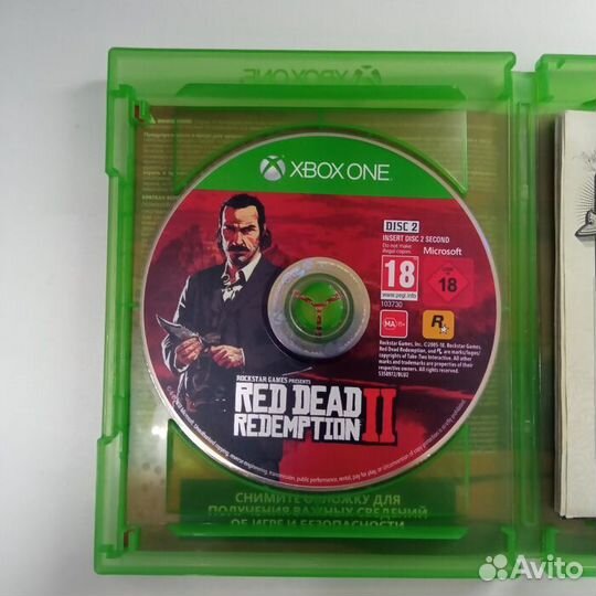 Диск Xbox One Red dead Redemption 2 (Рассрочка /Н2
