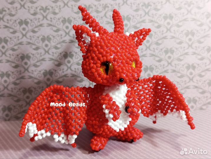 Драконы из бисера