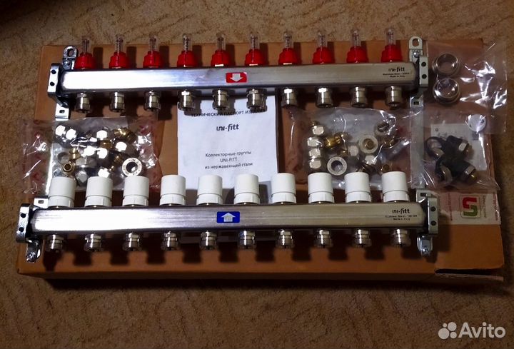 Коллекторная группа для теплого пола