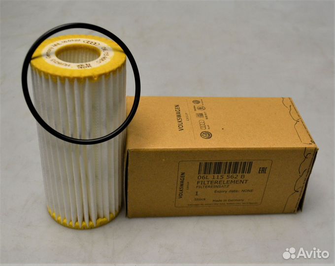 Масляный фильтр 06L115562B VAG Оригинал