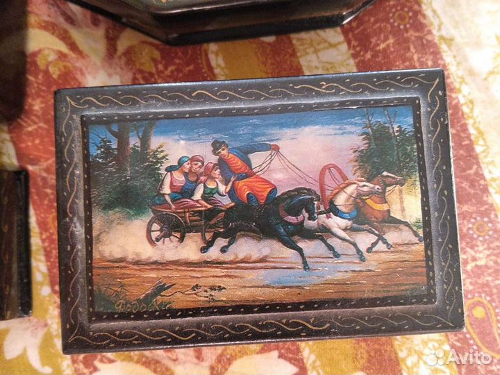 Шкатулки Палех СССР