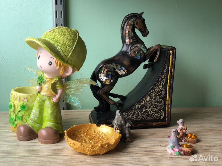 Статуэтки фигурки копилки подсвечники