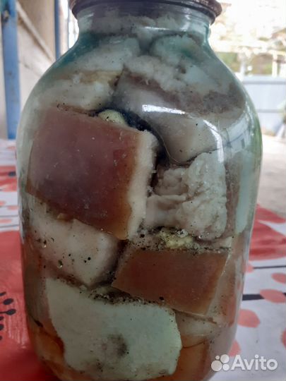 Сало соленое домашнее