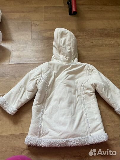 Дубленка для девочки 92