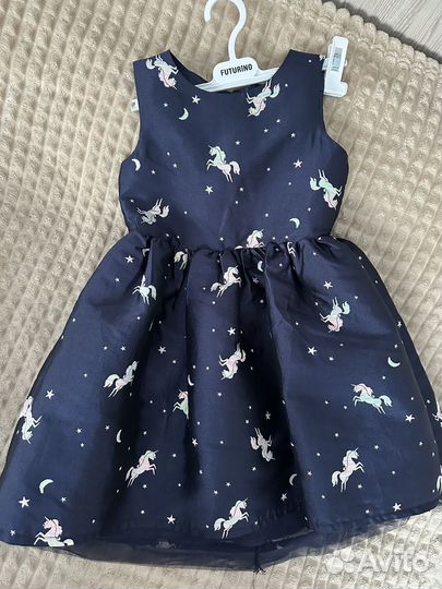 Платье H&M нарядное для девочки 116-122