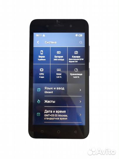 Itel A17, 16 ГБ