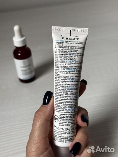 La Roshe Posay effaclar и сыворотка с ретинолом