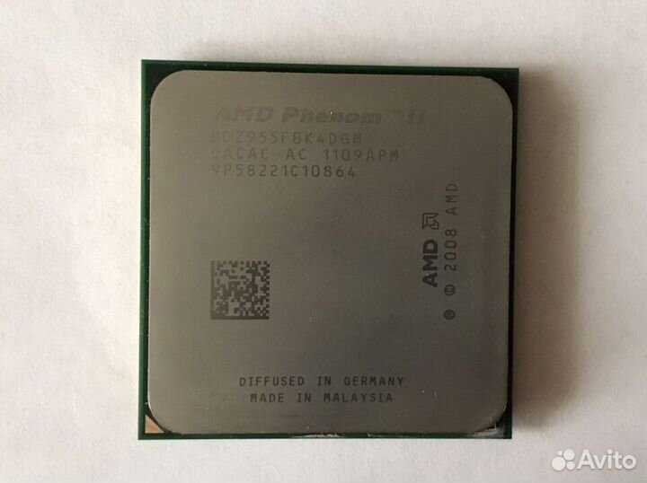 Процессор AMD Phenom II X4 955 Black Edition