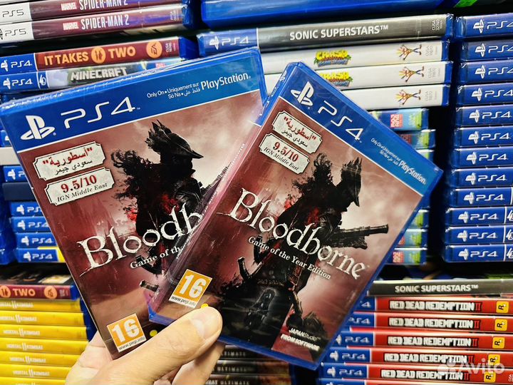 Bloodborne ps4 диск новый