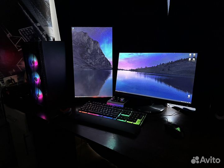 Игровой и рабочий пк (Ryzen 7, RTX 3060 12GB)