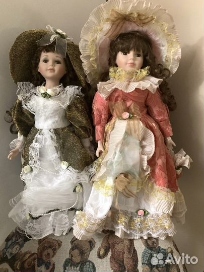 Кукла фарфоровая коллекционная