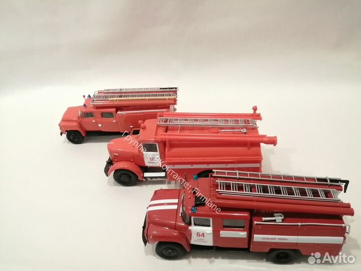 «Пожарные» ЗИЛ-130, Газ-53, Маз-205 «Автоцистерны»