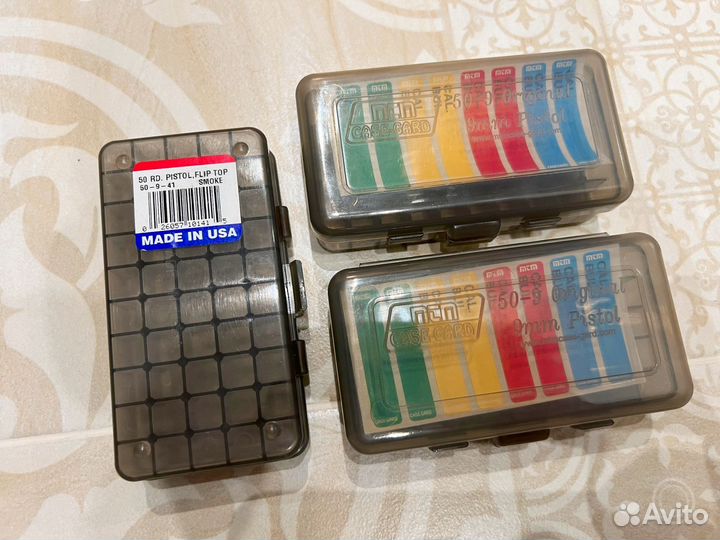 Коробки для патронов mtm