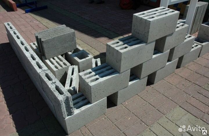 Керамзитобетонный блок