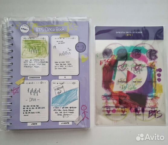 BTS Dicon Decobook + стикеры.Новые, не вскрывались