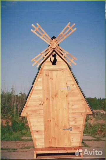 Уличный туалет с установкой уда 235