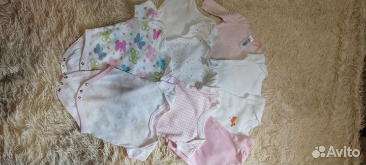 Продам боди для девочки 1-3 месяца