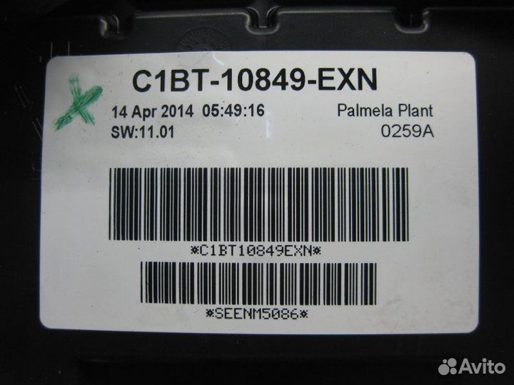 Щиток приборов Ford Fiesta 1 2014