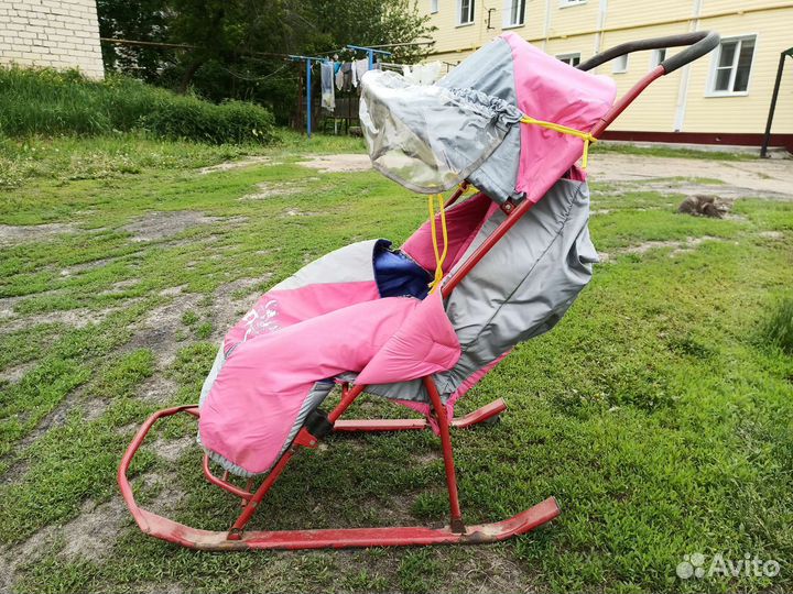 Коляска санки