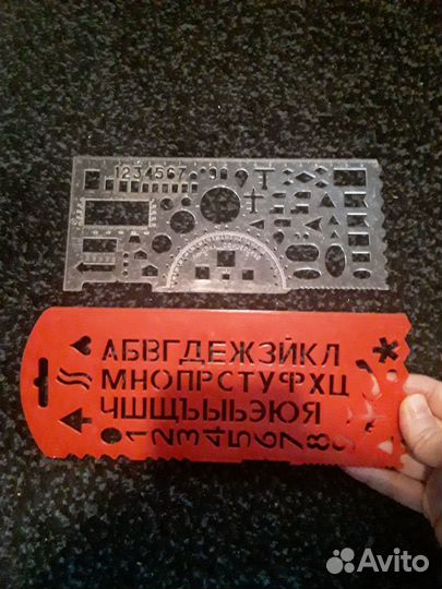 Новая офицерская линейка трафарет